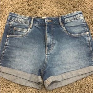 Zara jean shorts